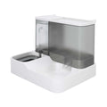 Dog Cat Feeder and Water Dispenser, Food Feeder and Waterer Set with Pet Food Bowl, Automatic Feeder, Cat, Dog, Automatic Water Dispenser, Dog Bowl, Cat Basin, Water Feeding Combination Bowl